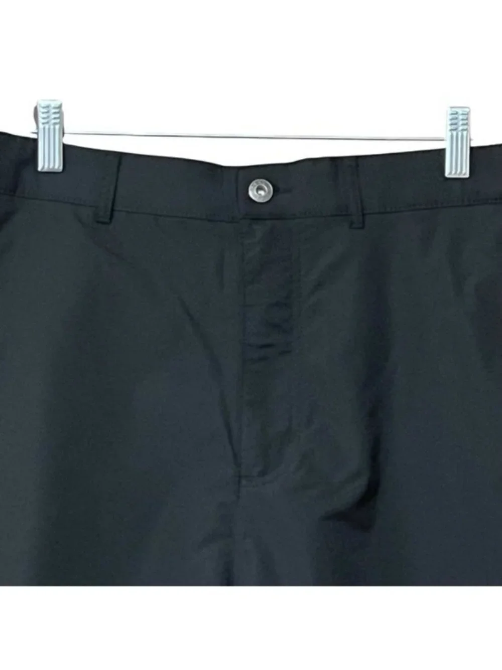 Gerry Men’s Tech Shorts Size 40 Black UPF 30+ Stretch Zip Pockets NWT